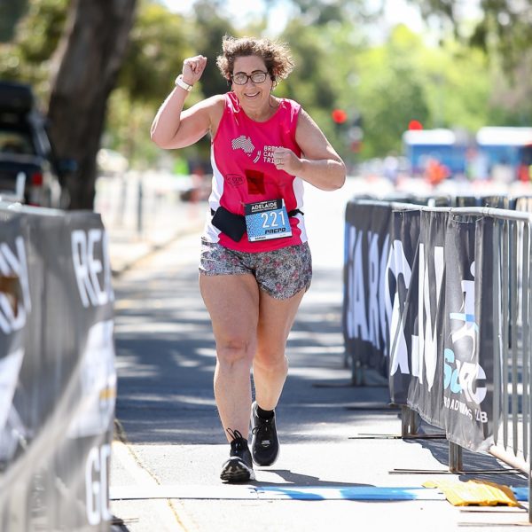 Sara Lee Breast Cancer Trials Fun Run Participant