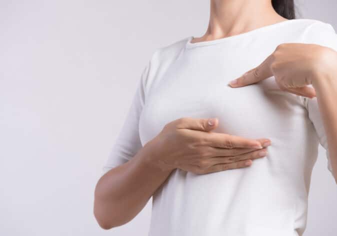 what does a breast cancer lump feel like?