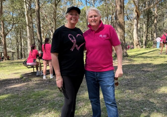 students conquer mountain for breast cancer research